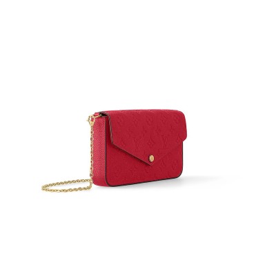 LOUIS VUITTON FÉLICIE POCHETTE M63700 (21*12*3cm)